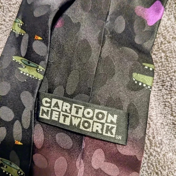 Vintage Jetsons Golf Cartoon Network Men's Tie - 56" Purple - Picture 2 of 6